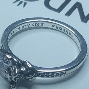 Anillo Disney Stitch y Stone Plata esterlina